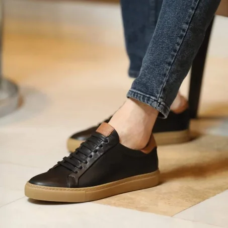 Chaussure cuir Diego 'noir'