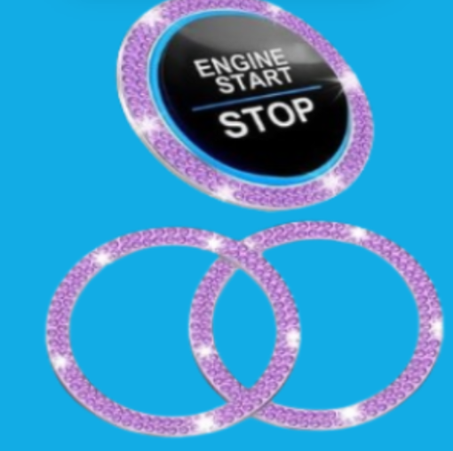 قطعتان من حلقة تزينية من حجر الراين (copy)