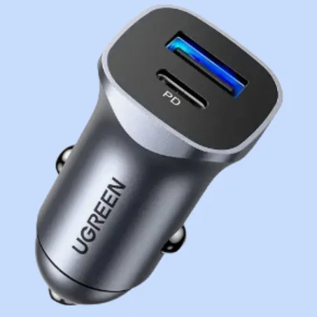 يوجرين شاحن سيارة PD 24W سريع الشحن