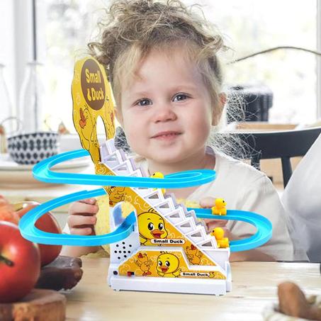 لعبة زحليقة بط صغيرة الكهربائية