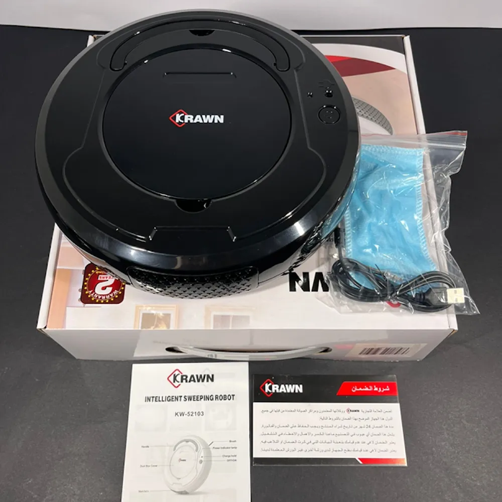 مكنسة روبوت كراون ضمان عامين