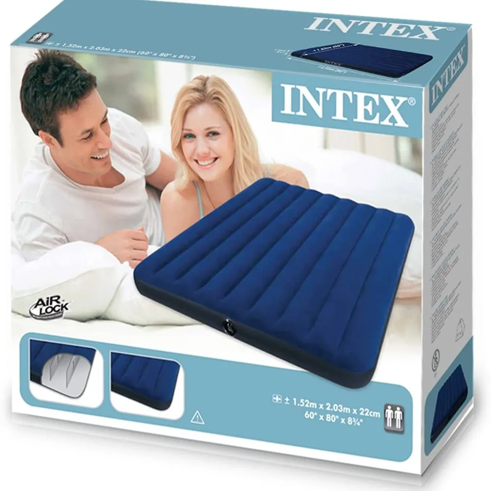 سرير محمول مزدوج بمنفاخ توماتيك