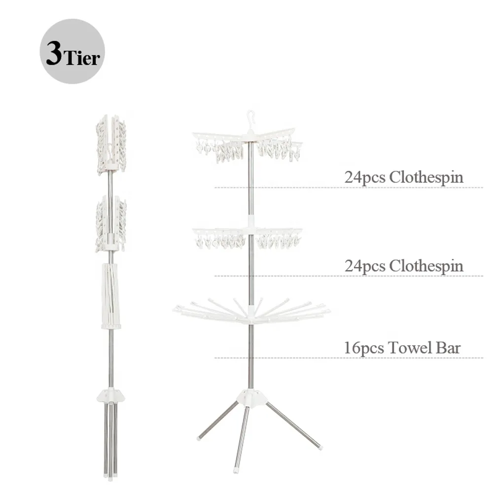 • منشر الملابس العملي