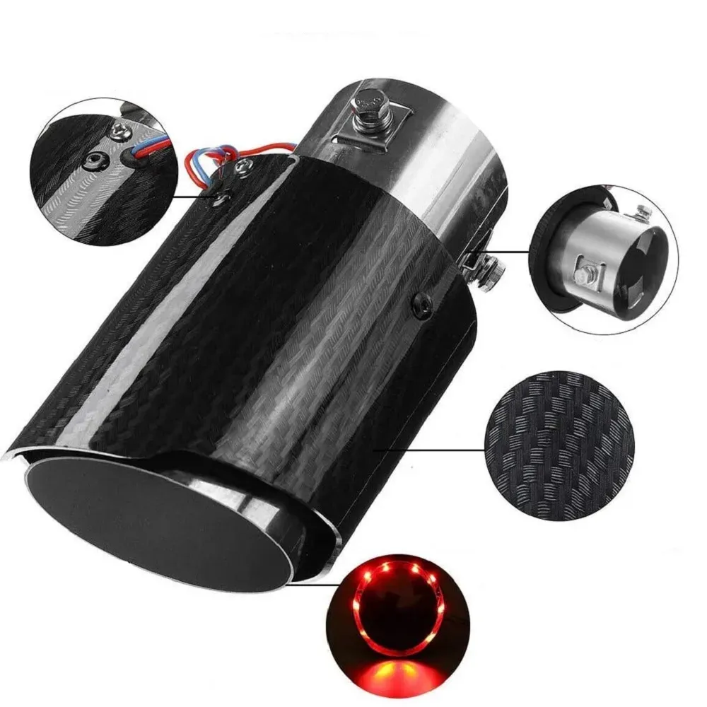 عرض الشكمان المضيئ للسيارات + صافرة صوت تيربو