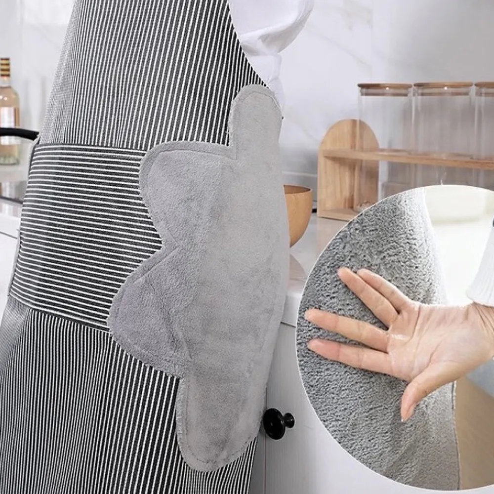 عرض 3 مريلة المطبخ بمنشفة