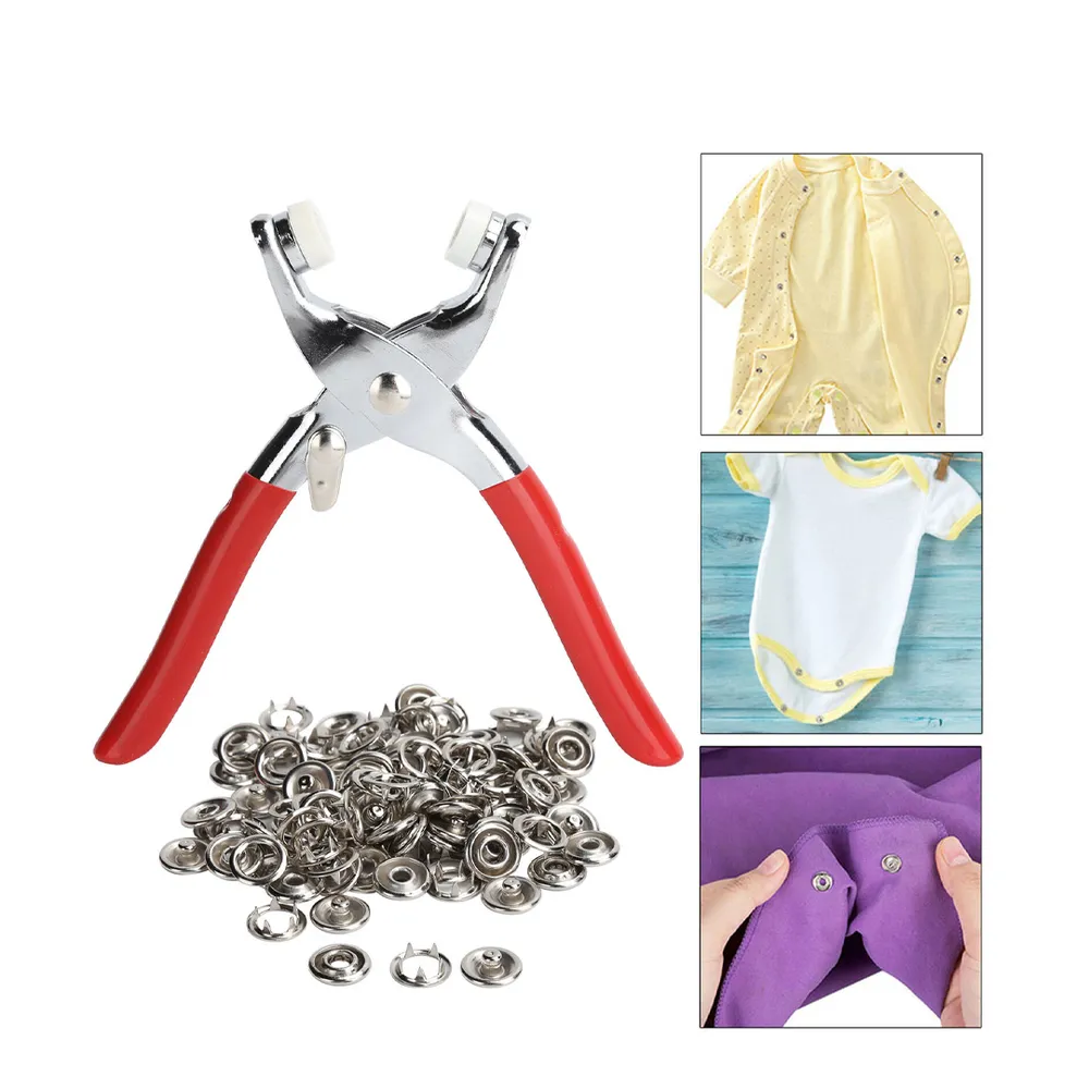 أداة تركيب الأزرار الثابتة