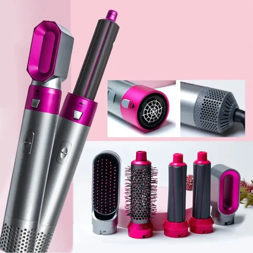 عرض فرشاة فرد الشعر 5 في 1 + كواية الرموش السريعة