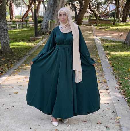 فستان الأميرات بثوب الكريب الممتاز