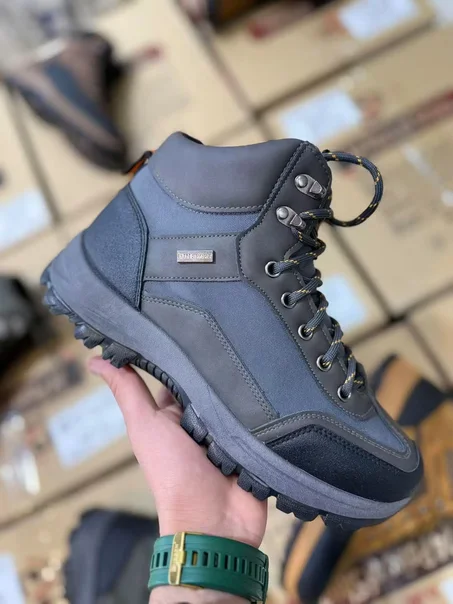 Bottes Imperméable Vert & Gris