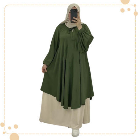 الخمار بالسير فلعنق 3 قطع