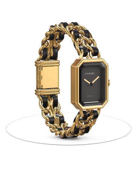 ساعة نسائية مربعة صغيرة – أناقة شانيل بلمسة عتيقة ساحرة
