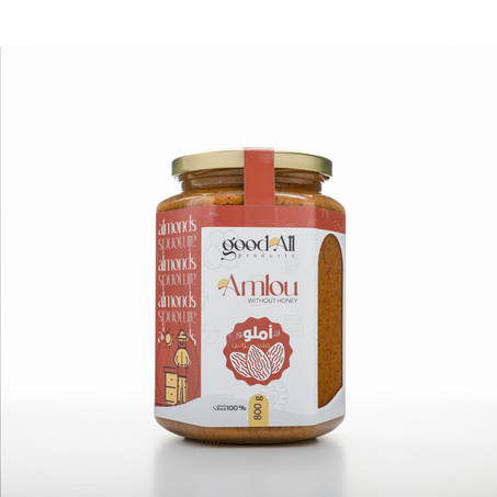 أملو باللوز وزيت أركان وبدون عسل