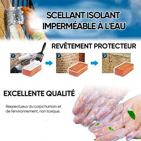 Agent de Revêtement Imperméable Transparent
