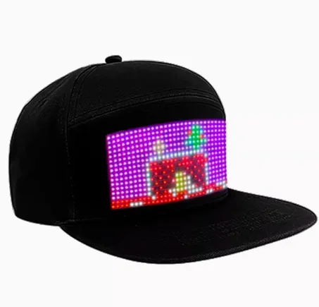 Casquette LED Programmable