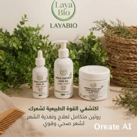 Pack Anti- Chute Layabio -Shampoo,Masque & Huile