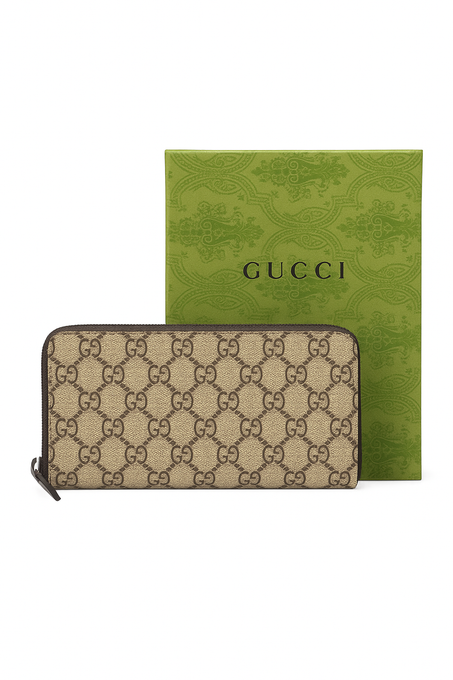 Portefeuille Signature Beige Luxe