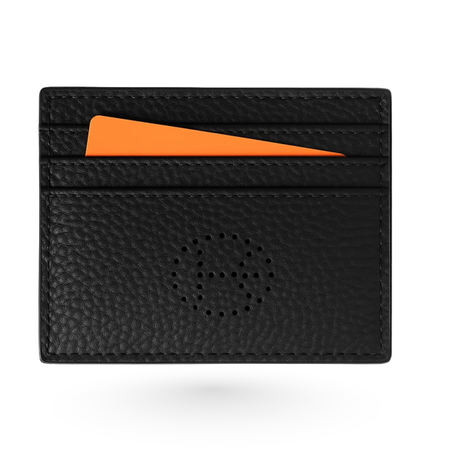 Porte-cartes cuir élégant