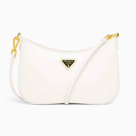 Sac Prada blanc & doré