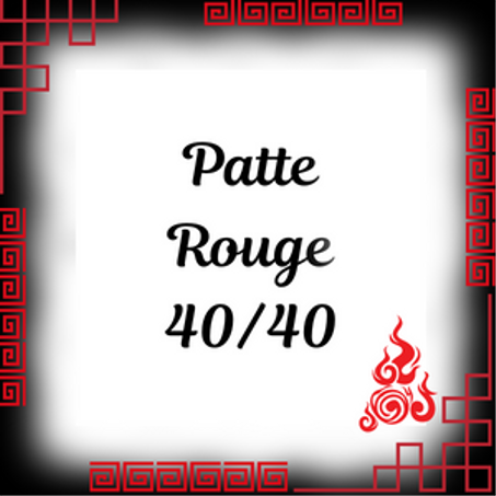 Patte-Rouge 40/40