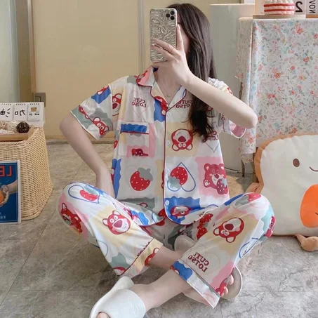 Beautiful and elegant women's pajamas