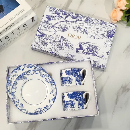 A set of coffee cups from Dior