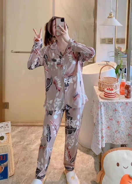 Beautiful and elegant women's pajamas