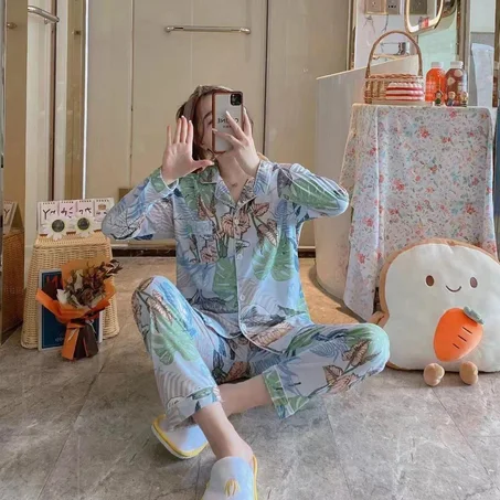 Beautiful and elegant women's pajamas