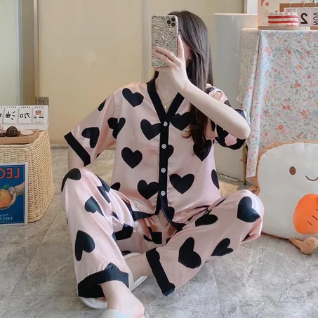 Beautiful and elegant women's pajamas