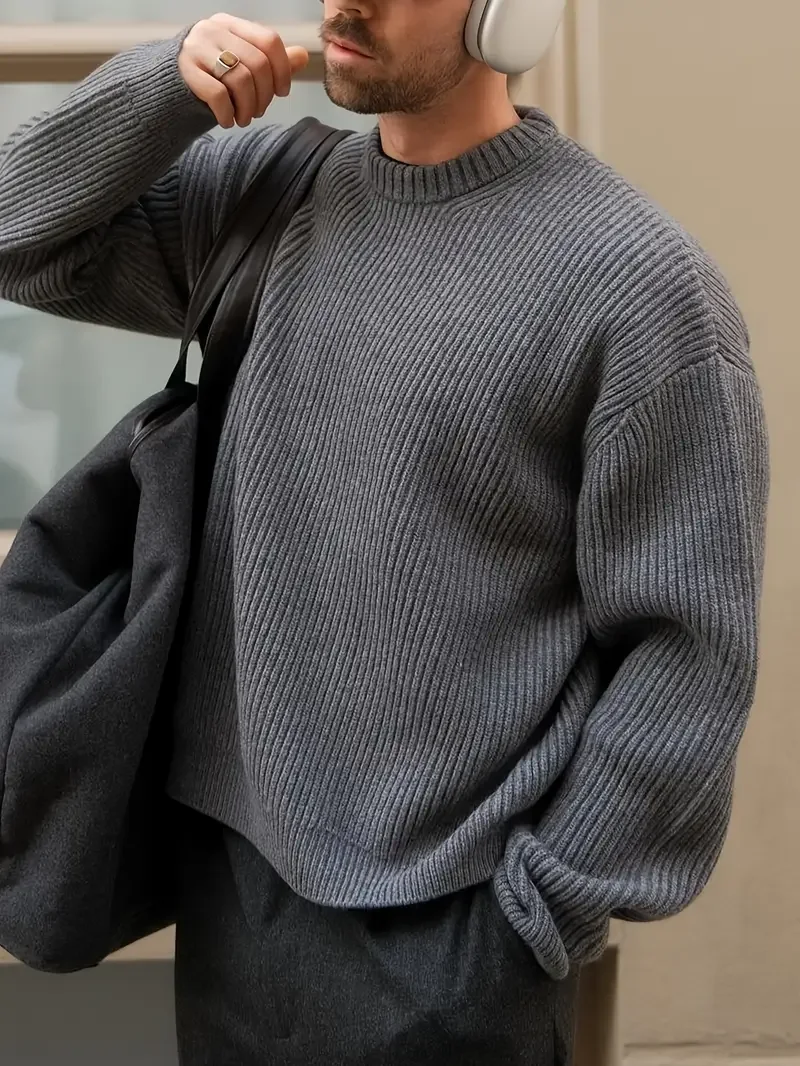 Pull en Tricot Décontracté