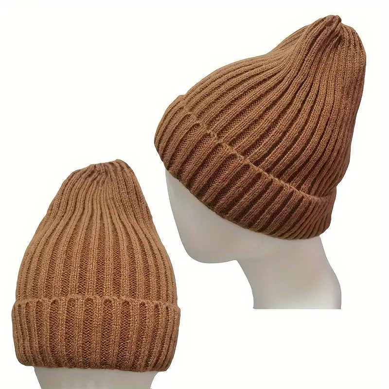 Pack 5 Bonnets Élégants  en Tricot Élastique