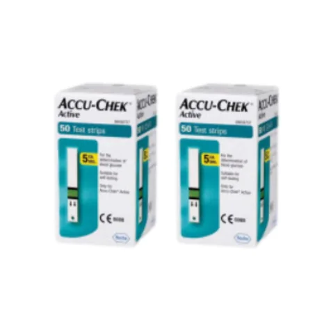 100 BANDELETTES ACCU CHEK ACTIVE