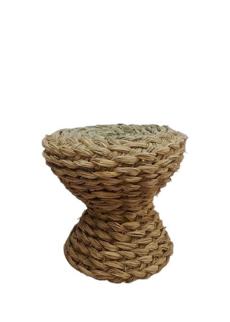 كرسي الساعة الرملية من زهرة الزنبق المائي من الضروريات المنزلية، طبيعي