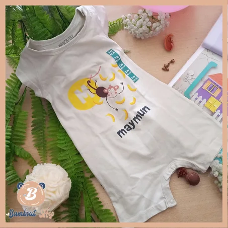 Barboteuse Happy Little Monkey