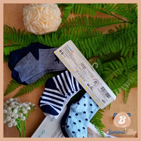 LOT DE 6 PAIRES DE CHAUSSETTES