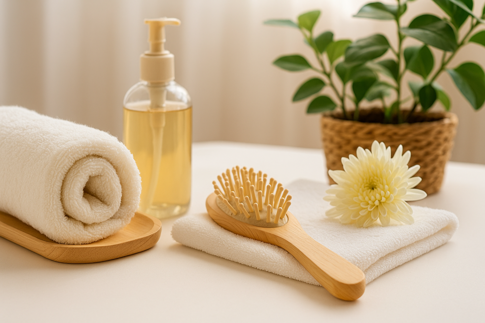 العناية بالشعر والجسم