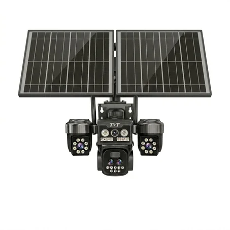 كاميرا 3 عدسات بالطاقة الشمسية TVT ZOOM X10