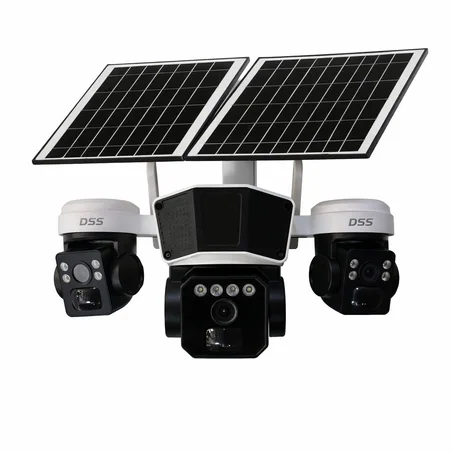 كاميرا 3 عدسات بالطاقة الشمسية Q16