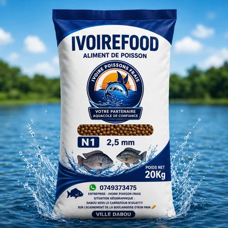 Aliment N1 pour les poissons de 5g à 150g