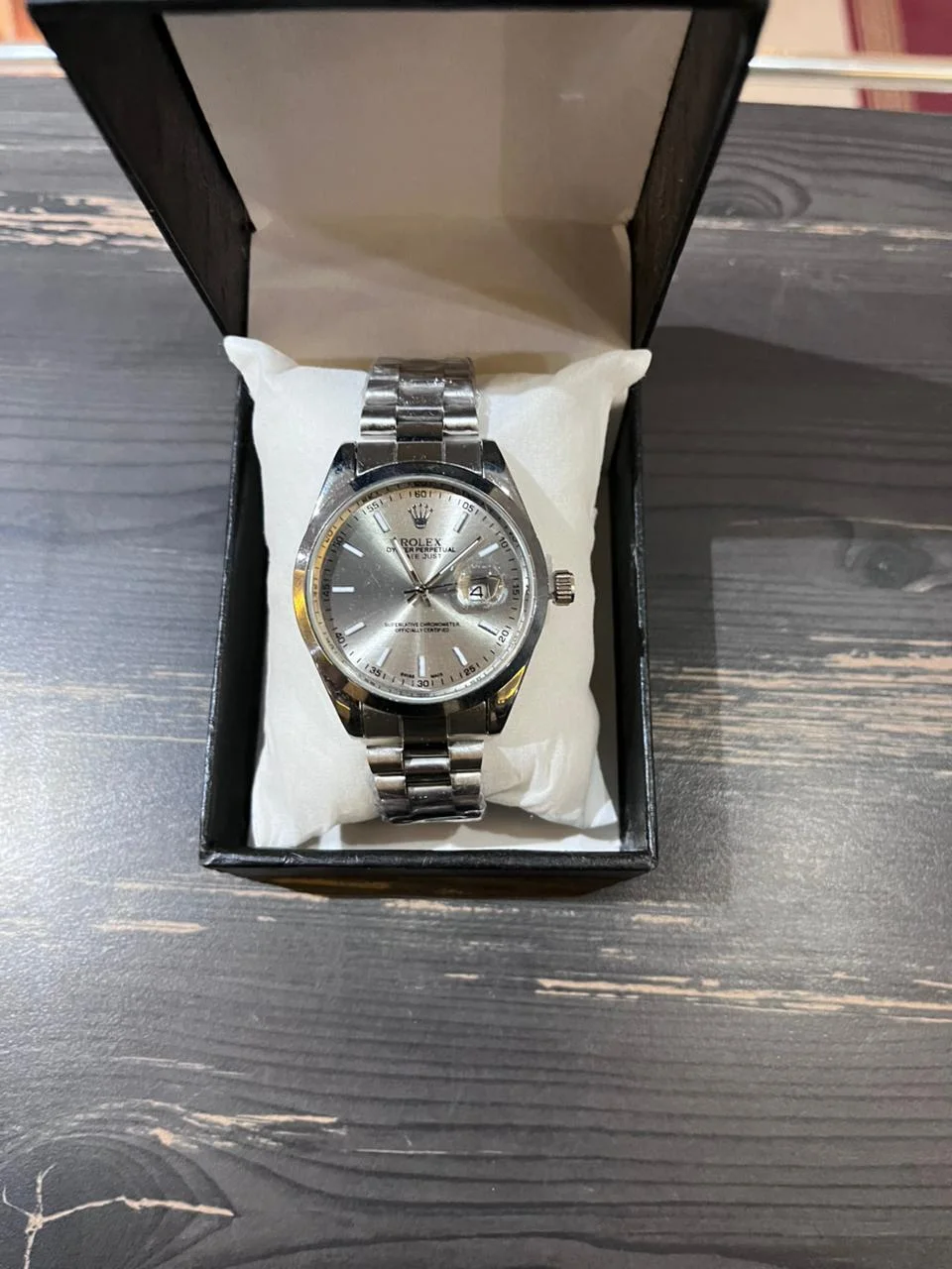 Rolex Silver Luxe Master Qualité