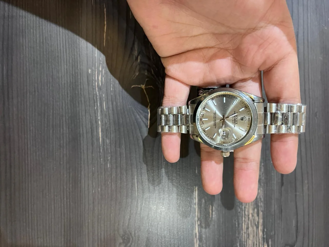 Rolex Silver Luxe Master Qualité