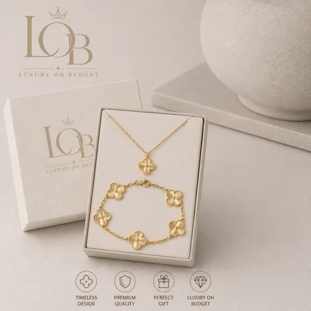 Van Cleef Necklace + Bracelet