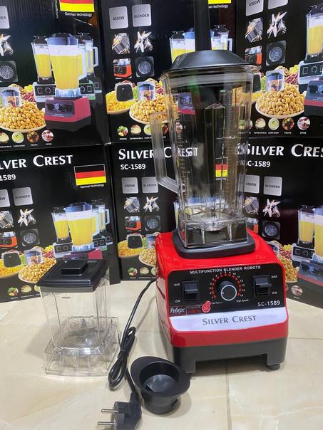 SILVER CREST – مطحنة طعام متعددة الوظائف مع كوب مزدوج