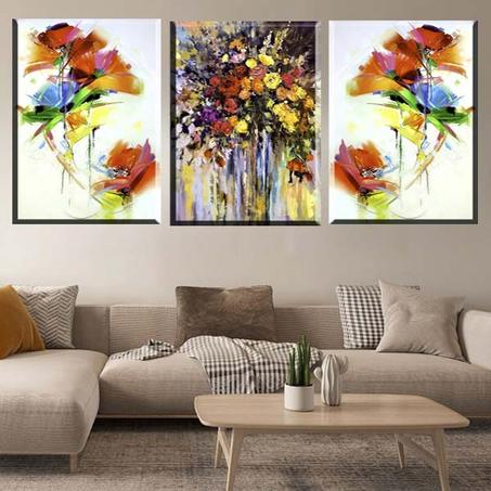 لوحة حائطية تتكون من ثلاثة أجزاء