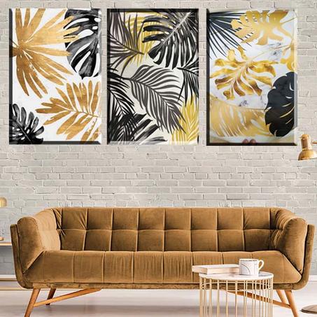 لوحة حائطية تتكون من ثلاثة أجزاء