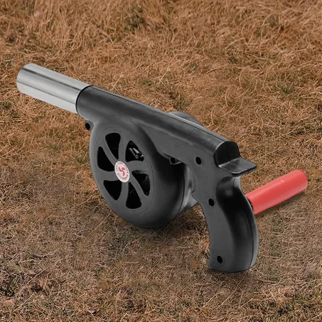 Souffleur d’air manuel pour barbecue & camping – Allume-feu rapide et sans effort