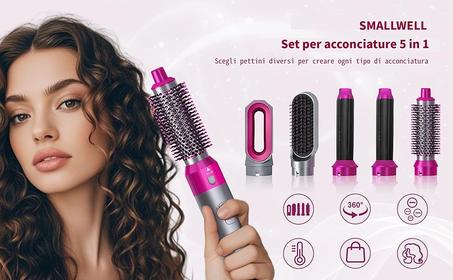 فرشاة الشعر متعددة الاستخدامات 5 في 1