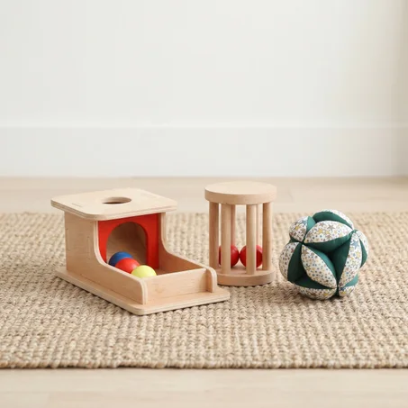 Pack Éveil Montessori Bébé (3-12 mois)