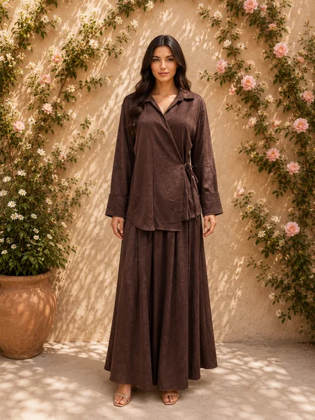 Jupe avec chemise 008