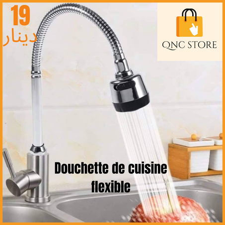 Douchette Flexible 360° Pour Robinet De Cuisine