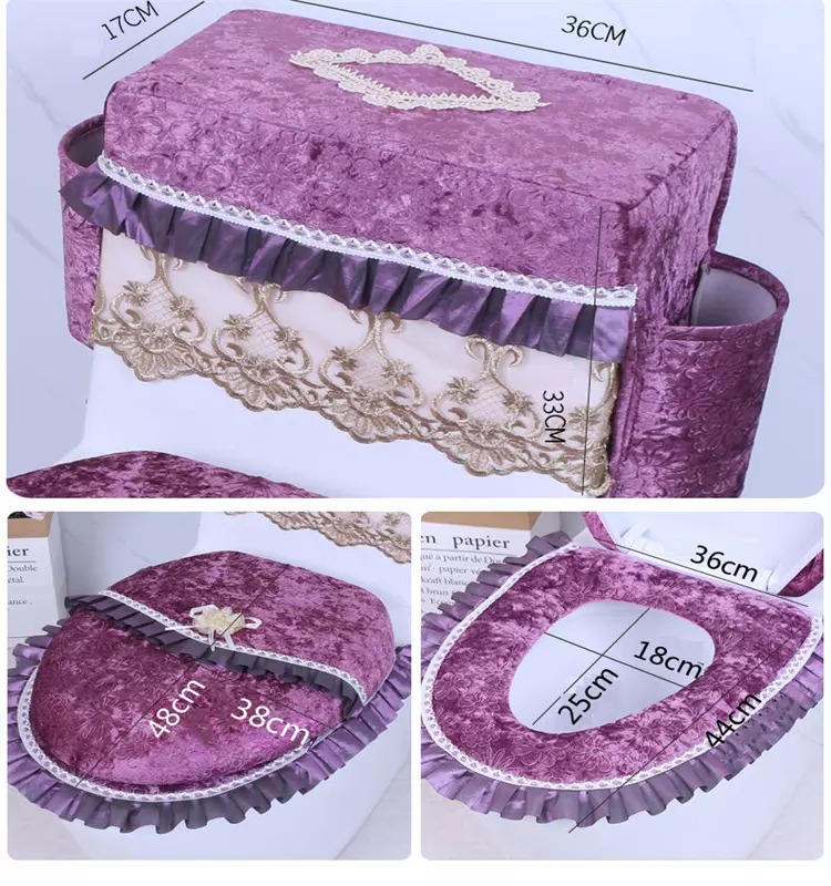 3Pcs ensemble - siège de toilette